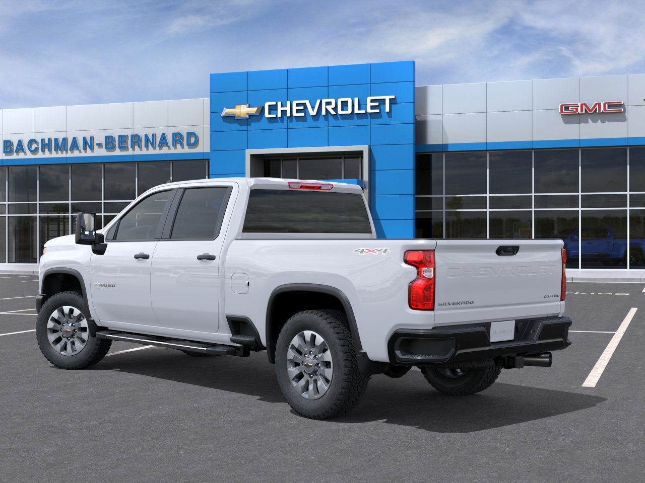 2026 Chevrolet Silverado 2500 HD — rear three-quarter view